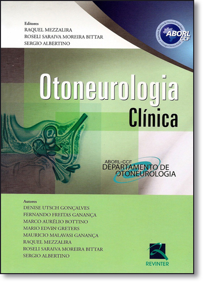 Otoneurologia Clínica, livro de Raquel Mezzalira