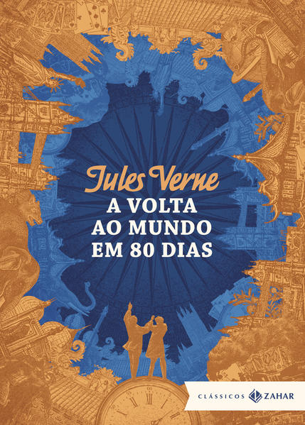 A volta ao mundo em 80 dias: Edição bolso de luxo, livro de Jules Verne