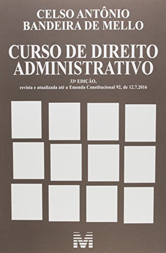 Curso de Direito Administrativo, livro de Celso Antônio Bandeira de Mello
