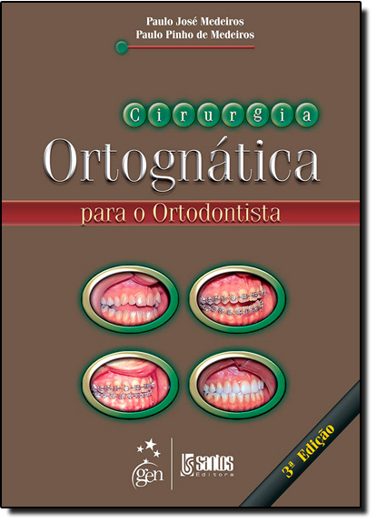 Cirurgia Ortognática para o Ortodontista, livro de Paulo Jose Medeiros