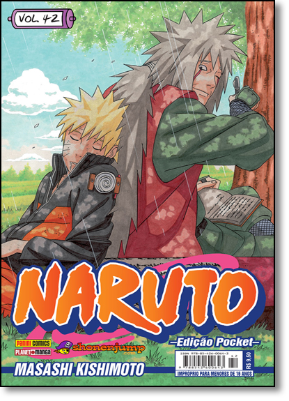 Mangá Naruto em Português Volume 39 Edição Pocket