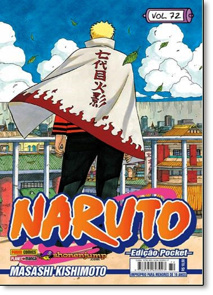 Naruto Pocket - Vol.72 - Edição Final, livro de Masashi Kishimoto