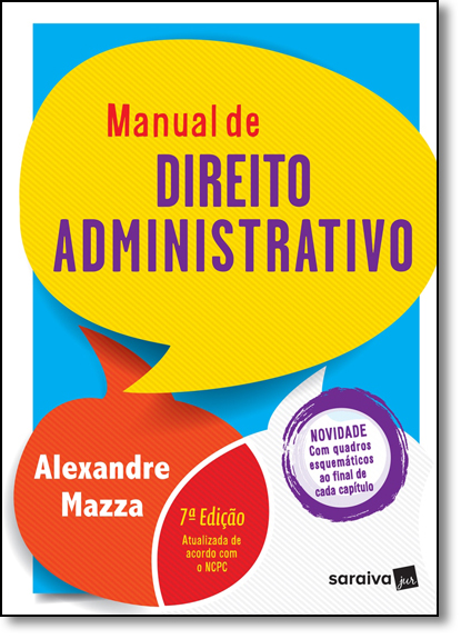 Manual de Direito Administrativo, livro de Alexandre Mazza