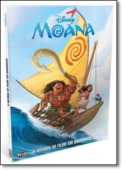 Moana: A História do Filme em Quadrinhos, livro de Disney