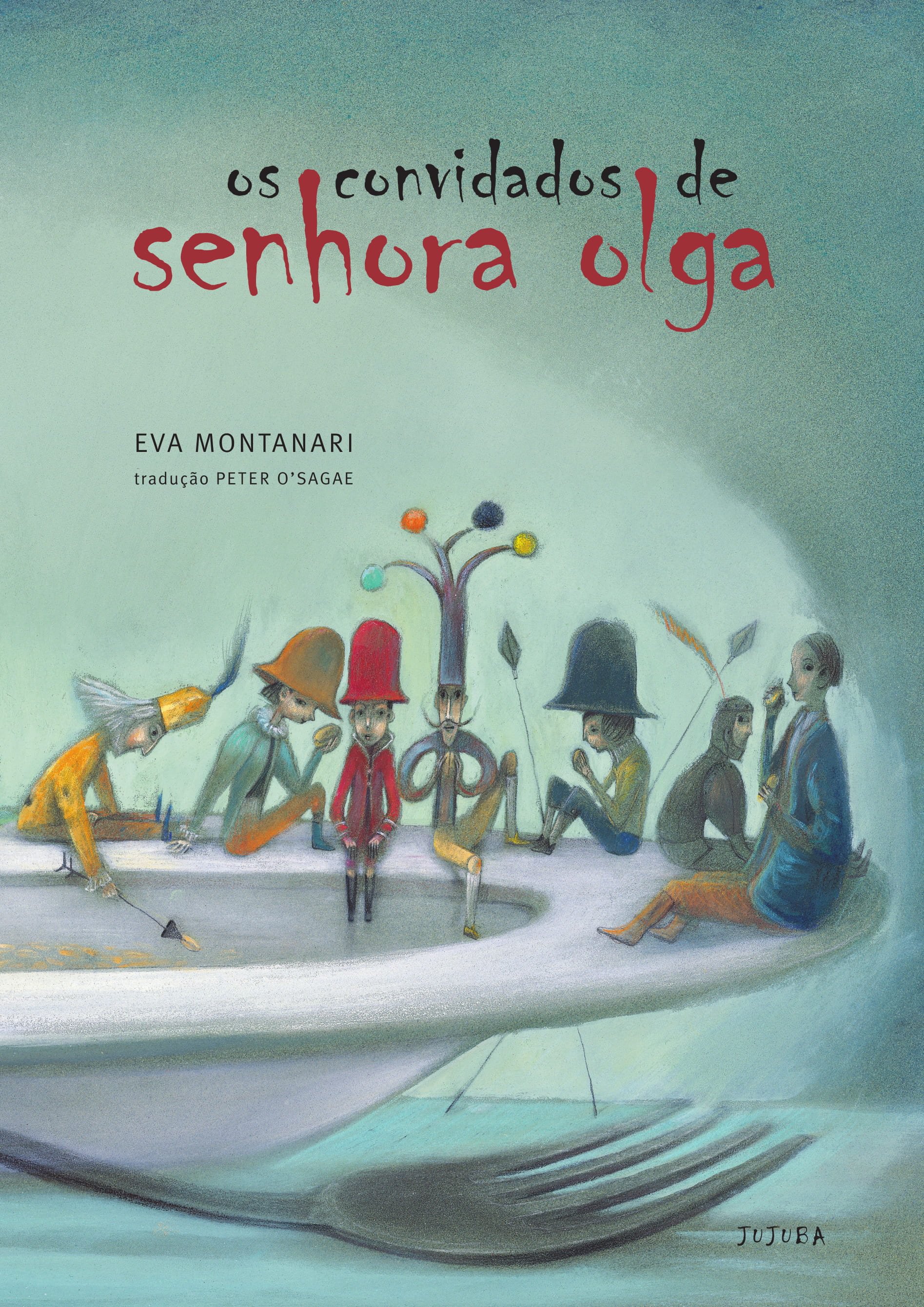 Os convidados de senhora Olga, livro de Eva Montanari