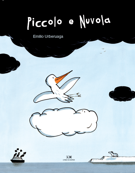 Piccolo e Nuvola, livro de Emilio Urberuaga