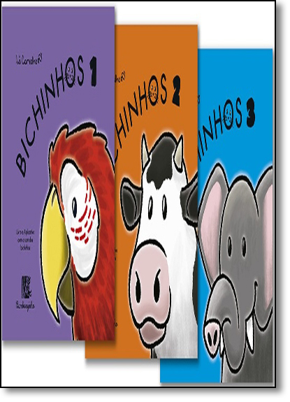 Coleção Bichinhos - 3 Volumes, livro de Lô Carvalho