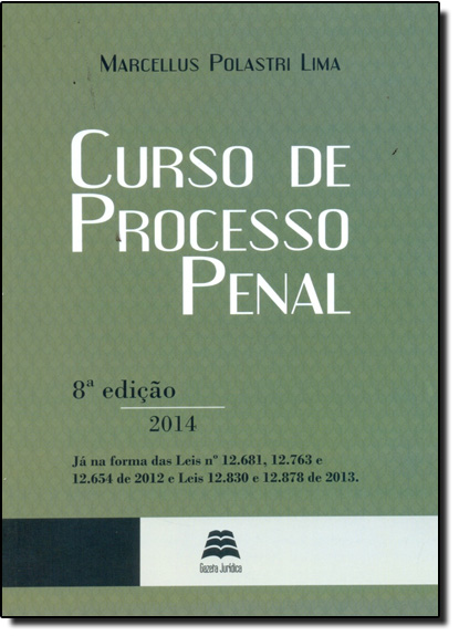 Curso de Processo Penal, livro de Marcellus Polastri Lima