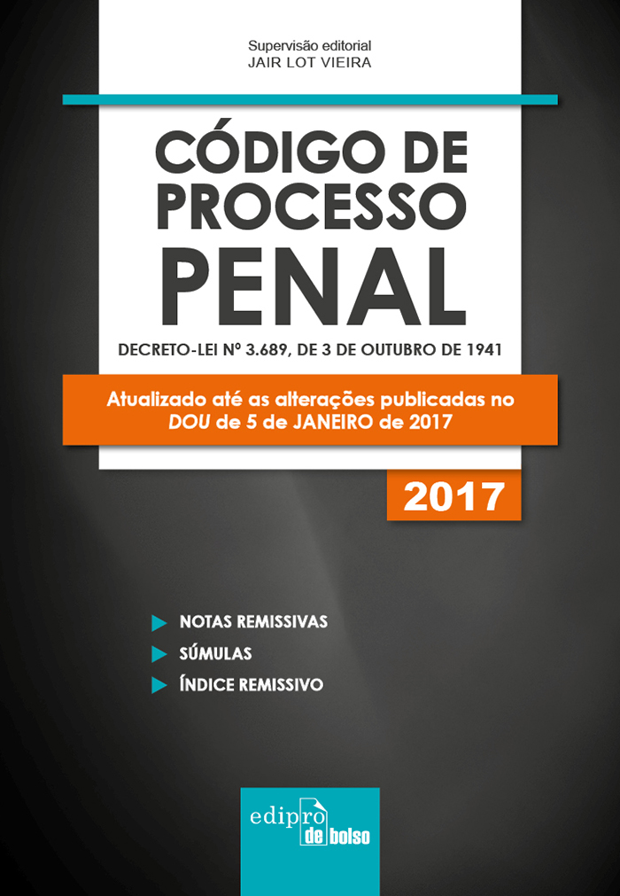 Código de Processo Penal - Mini, livro de Jair Lot Vieira