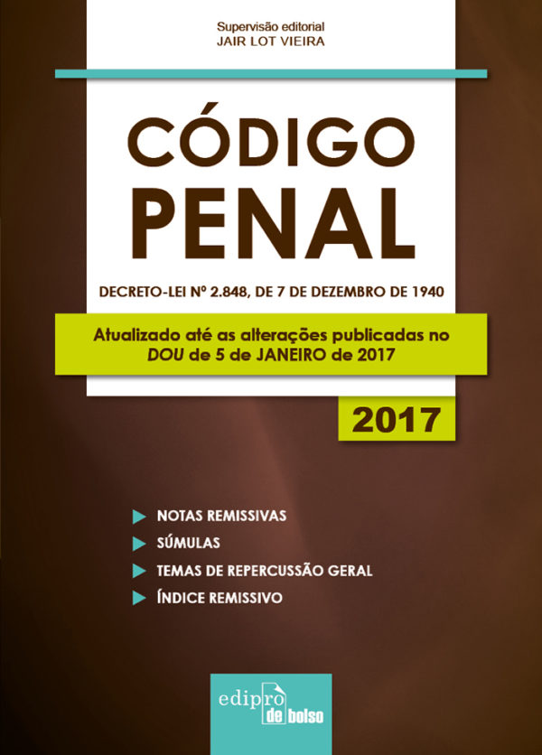 Código Penal - Mini, livro de Jair Lot Vieira