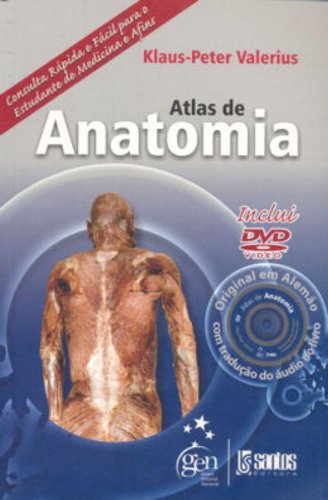 Atlas de Anatomia, livro de Klaus-peter Valerius