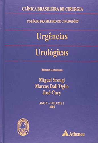 Urgências Urologicas, livro de Clinica Brasileira de Cirurgia