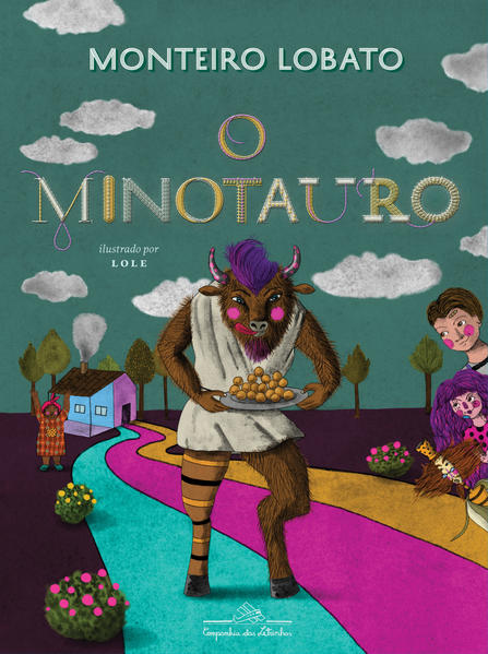 O Minotauro (edição de luxo). Maravilhosas aventuras dos netos de Dona Benta na Grécia antiga, livro de Monteiro Lobato