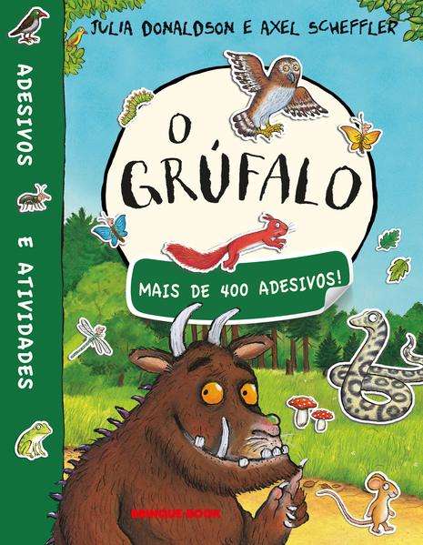 O grúfalo - Livro de adesivos, livro de Julia Donaldson