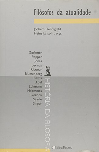 FILOSOFOS DA ATUALIDADE, livro de HENNIGFELD