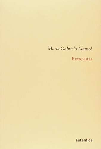 Entrevistas, livro de Maria Gabriela Llansol