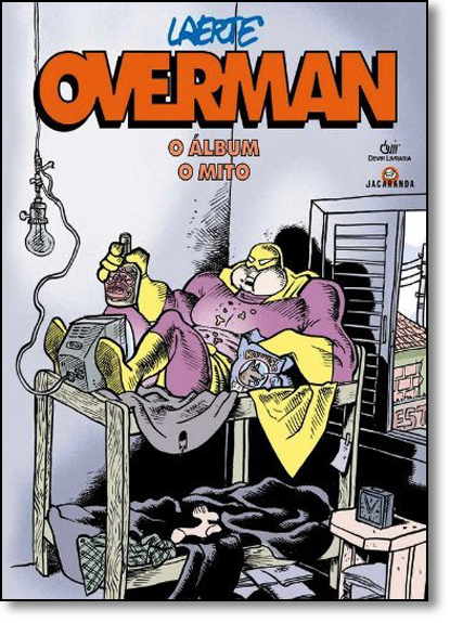 Overman: O Álbum, O Mito, livro de Laerte