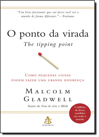 Ponto da Virada, O: The Tipping Point, livro de Malcolm Gladwell