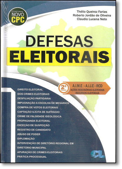 Defesas Eleitorais, livro de Thélio Queiroz Farias