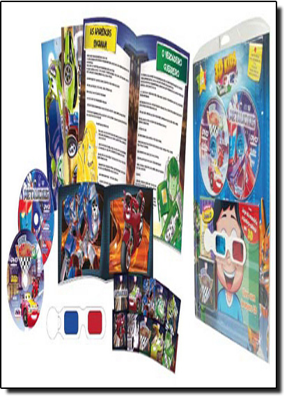 3d Kids Para Meninos, livro de Editora Bicho Esperto