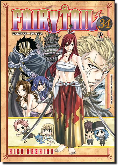 Fairy Tail - Vol.34, livro de Hiro Mashima