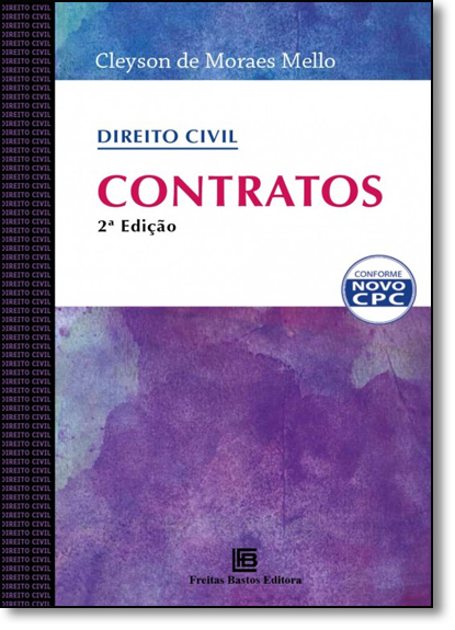 Direito Civil: Contratos, livro de Cleyson de Moraes Mello