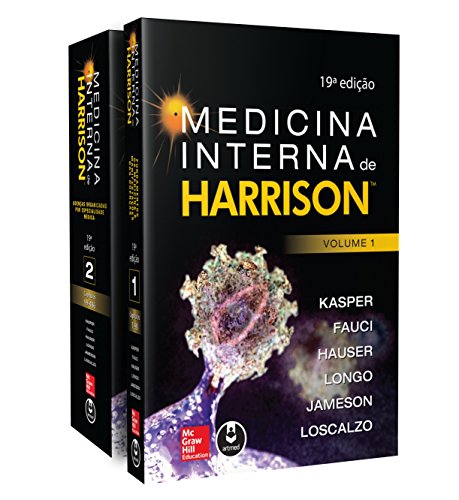 Medicina Interna de Harrison - 2 Volumes, livro de Dennis L. Kasper