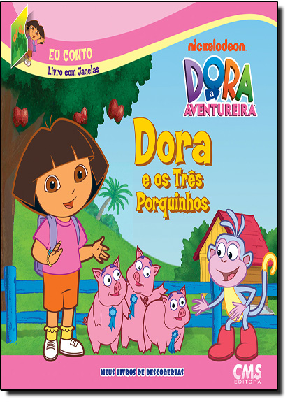 Dora e os Três Porquinhos, livro de Nickelodeon