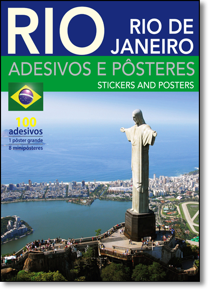 Rio de Janeiro: Adesivos e Pôsteres, livro de Gaudí Editorial