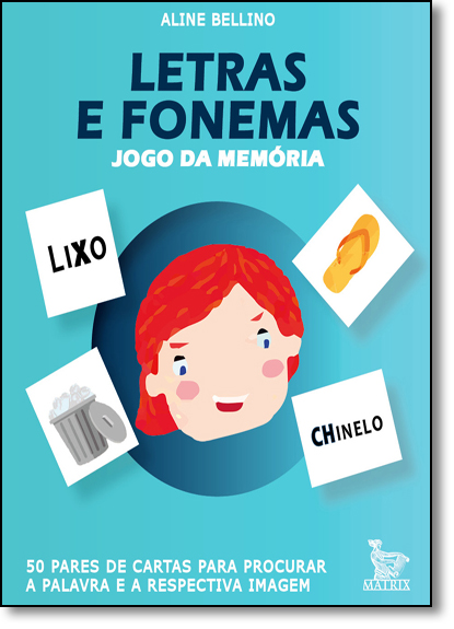 Letras e Fonemas: Jogo da Memória, livro de Aline Bellino
