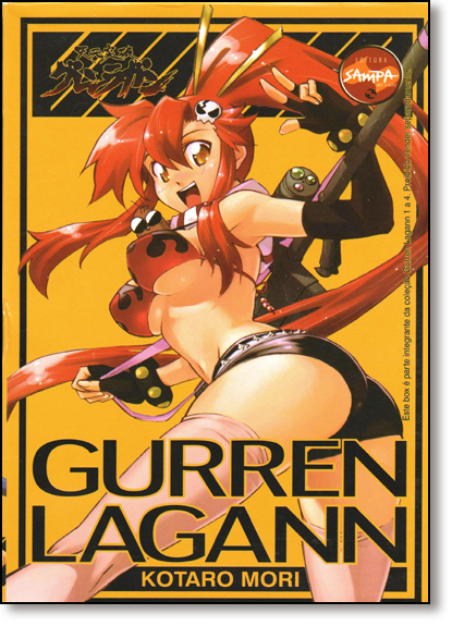 Box Gurren Lagann - Volumes 1 a 4, livro de Kotaro Mori