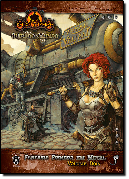 Guia do Mundo: Reinos de Ferro: Fantasia Forjada em Metal - Vol. 2, livro de Joe Martin