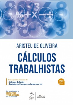 Cálculos trabalhistas - 29ª edição, livro de Aristeu de Oliveira