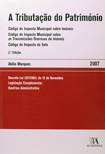 A Tributação do Património, livro de Abílio Marques