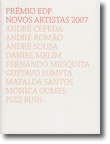 Prémio EDP Novos Artistas 2007, livro de Vários