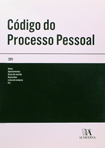 Código do Processo Pessoal, livro de Sem Autor